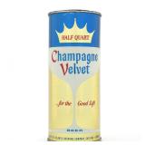 Champagne Velvet Beer 16 Ounce Flat Top 227-29 OUTSTANDING