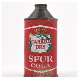 Canada Dry Spur Cola Soda Cone Top