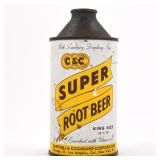 C and C Super Root Beer Soda Cone Top MULTIPLE CITIES
