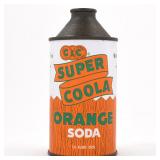 C and C Super Coola Orange Soda Cone Top MULTIPLE CITIES EXCELLENT