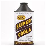 C and C Super Coola Cola Soda Cone Top ENRICHED MULTIPLE CITIES