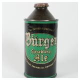 Burger Sparkling Ale Cone Top 155-20 SCARCE