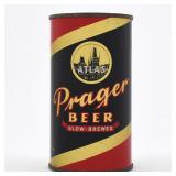 Atlas Prager Beer Instructional Flat Top 5 PERCENT LID 68A X CODE 32-19 OI UNLISTED EXCELLENT
