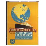 Hamburg America Line by Ottomar Anton, 1932