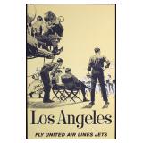 United Air Lines Jets - Los Angeles, ca. 1965