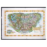 Disneyland (Map), 1958