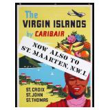 The Virgin Islands by Caribair, 1950s