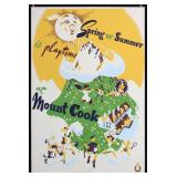 Mount Cook New Zealand, ca. 1958