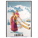 India Kanchenjunga near Darjeeling, ca. 1955