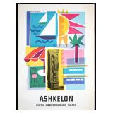 Ashkelon Israel by Menusy, ca. 1960