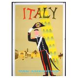 Pan Am - Italy by Aaron Fine, ca. 1958