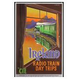 Ireland - Radio Train Day Trips by Curran, ca. 1950