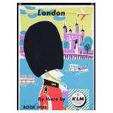 KLM - London by Berserik, ca. 1955