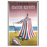 French Seaside Resorts by Picart Le Doux, 1947