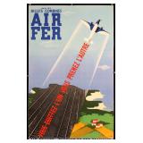 Air Fer - Air France by Roland Hugon, ca. 1937