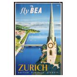 BEA - Zurich by Daphne Padden, 1954