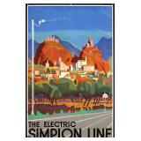 The Electric Simplon Line by Otto Baumberger, 1933