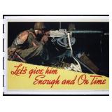 Let´s give him Enough and On Time by Norman Rockwell, 1942