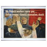 We French workers by Ben Shahn, 1942