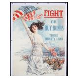 Fight or Buy Bonds by H.C. Christy, 1917