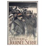 Journee Serbe by Theophile Steinlen, 1916