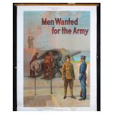 Men Wanted for the Army (Artillery) by Whalen, 1909