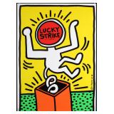 Lucky Strike by Keith Haring, 1987
