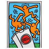 Lucky Strike by Keith Haring, 1987