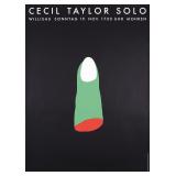 Cecil Taylor Solo by Niklaus Troxler, 1989