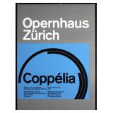 Opernhaus Zürich - Coppelia by Josef Müller-Brockmann, 1972