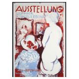Ausstellung Leipziger Künstlerbund by Max Schwimmer, 1931