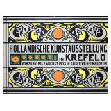 Holländische Kunstausstellung in Krefeld by Thorn-Prikker, 1