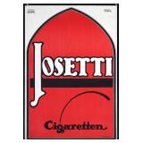 Josetti Cigaretten by Erich Lüdke, 1913