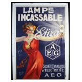 AEG - Lampe Incassable - Etira, 1912