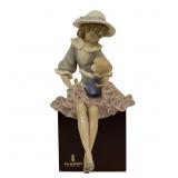 Lladro 'Debbie and Her Doll' Porcelain Figurine