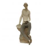 Lladro 'Hebrew Student' Porcelain Figurine
