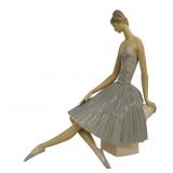 Lladro 'Waiting Backstage' Ballerina Figurine