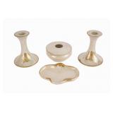 Opalescent Porcelain Dressing Table Set