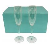 Tiffany & Co. 'Magic' Crystal Champagne Flutes