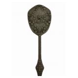 Art Nouveau Botanical Filigree Vanity Hand Mirror