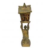 Art Deco Chinoiserie Pagoda Table Lamp