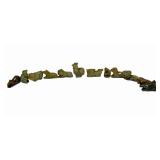 Chinese Zodiac Animal Hardstone Figurines