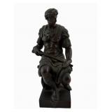 Michaelangelo Grand Tour Bronze Sculpture