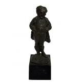 Honore Daumier 'The Scoffer' Bronze Sculpture