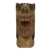 Carved Brazilian Ship Carranca - Signed Severino