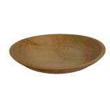 R. Meber Signed Hand-Turned Wooden Bowl