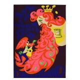 1970s King David & Grandson Psychedelic Poster