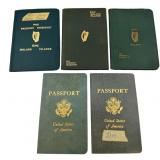20th c. Irish & US Passports / Emigration Docs