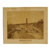 1880 Industrial Paper Mill Albumen Silver Print