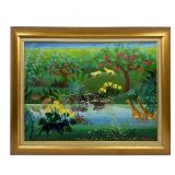 Irene Invrea - Jungle Oil Painting